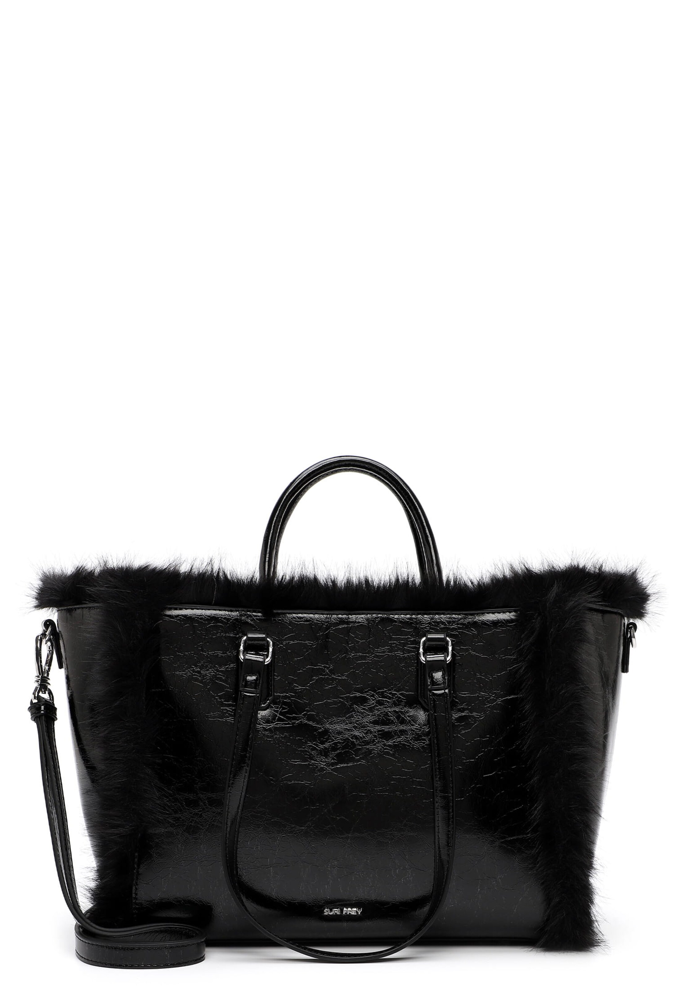 Suri Frey Shopper 'Chessy' in Schwarz: Vorderseite