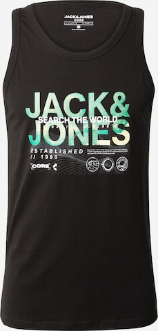 JACK & JONES Tričko 'WATER' – černá: přední strana