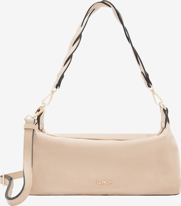 L.CREDI Shoulder bag 'Resi ' in Beige: front