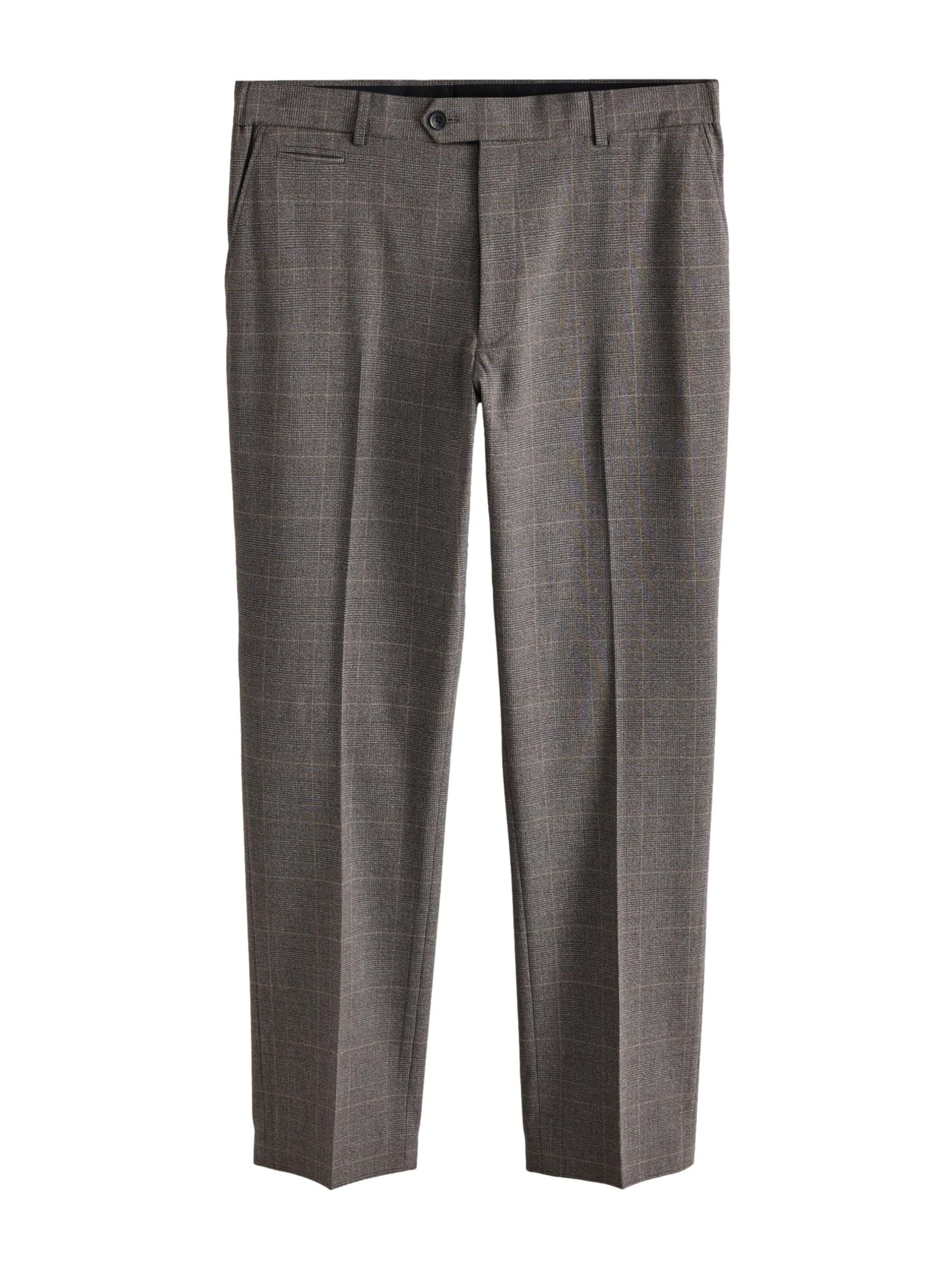 Pantaloni con piega frontale 'Motionflex' di Next in marrone: frontale