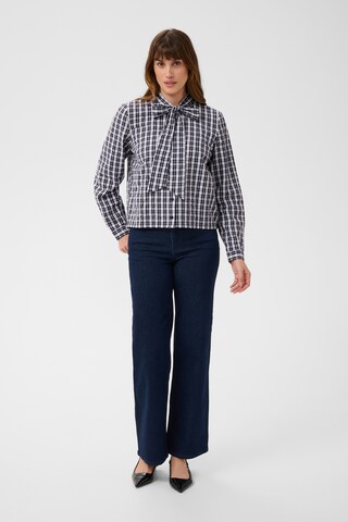 Kaffe - Camiseta en azul