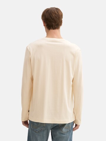 TOM TAILOR Shirt in Beige