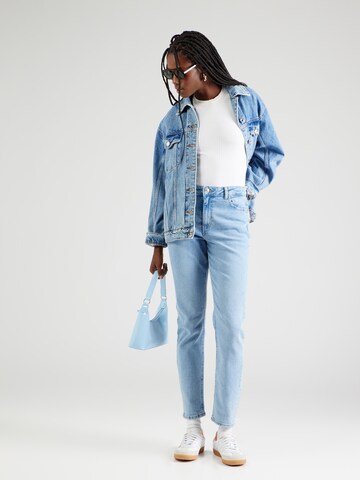 PIECES Slimfit Jeans 'BELLA' in Blauw