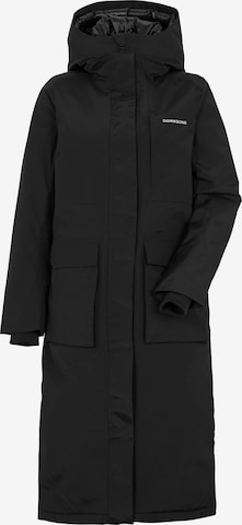 Manteau outdoor 'LEYA' Didriksons en noir : devant