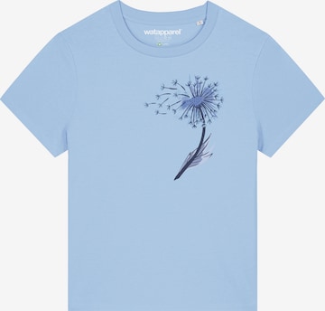 Watapparel Shirt 'Dandelion' in Blue: front