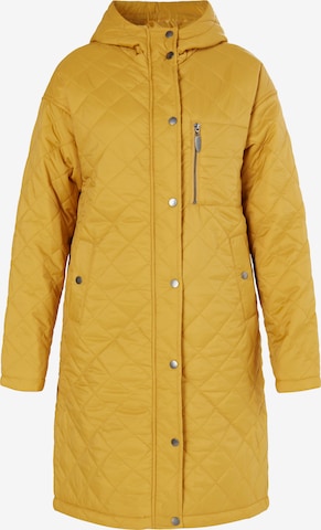 Usha Демисезонное пальто в Желтый: спереди
