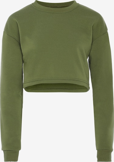 Flyweight Sweat-shirt en vert, Vue avec produit