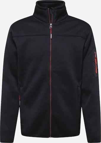 Jack's Fleece jas in Zwart: voorkant