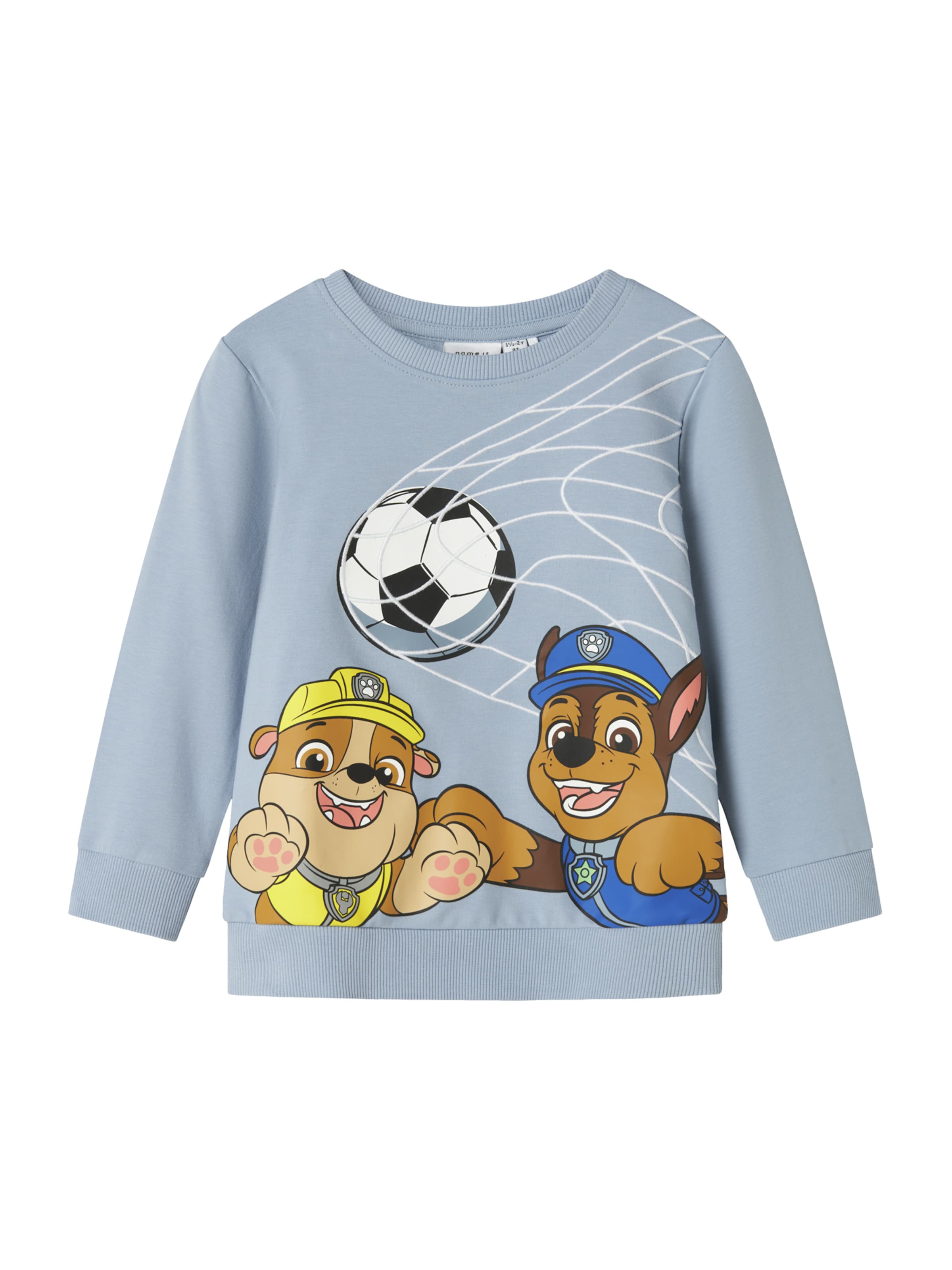 NAME IT Свитшот 'NMMJAAKO PAW' в Синий: спереди