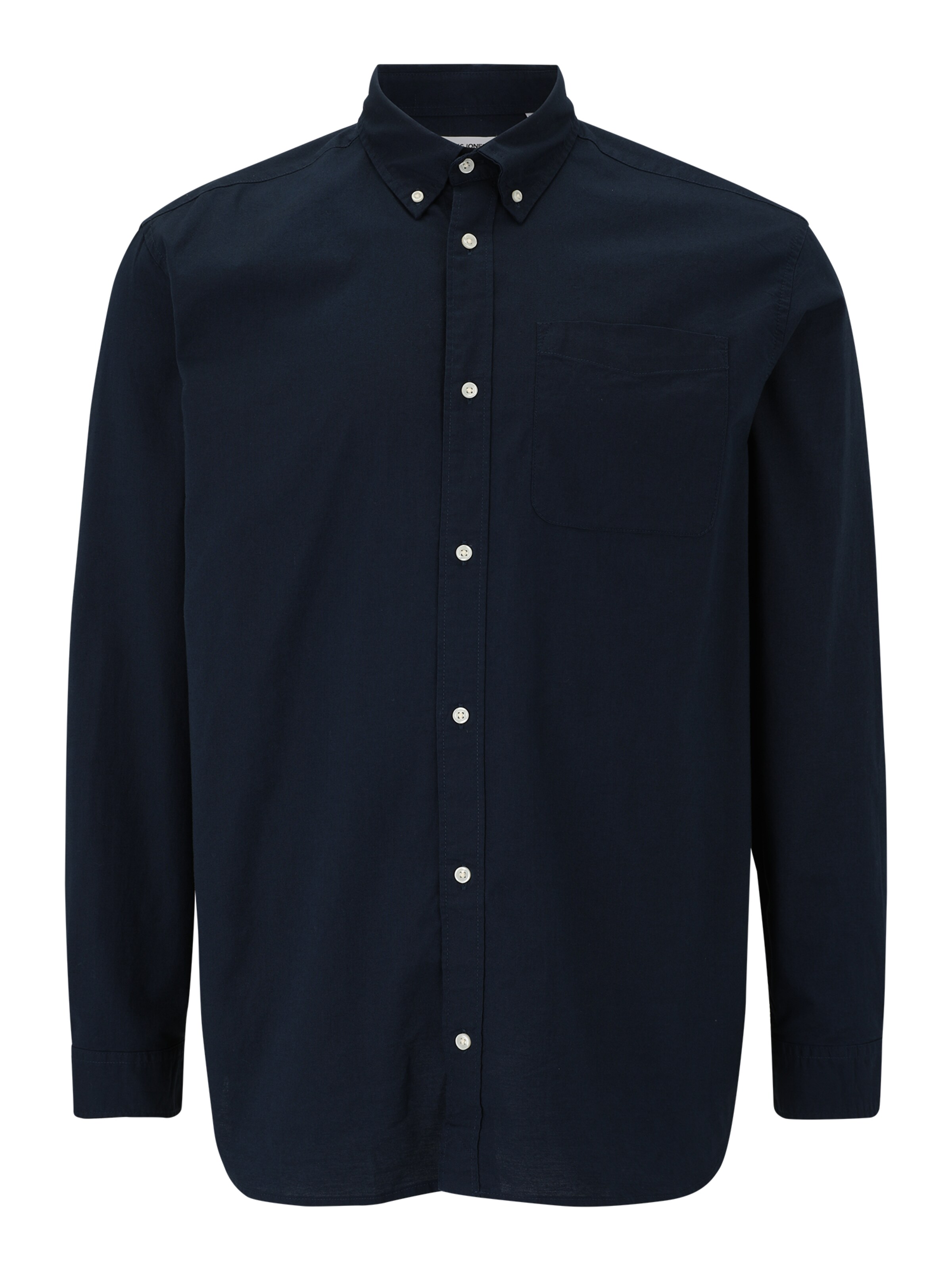 Jack & Jones Plus Regular Fit Skjorte 'JPRBrook' i blå: forside