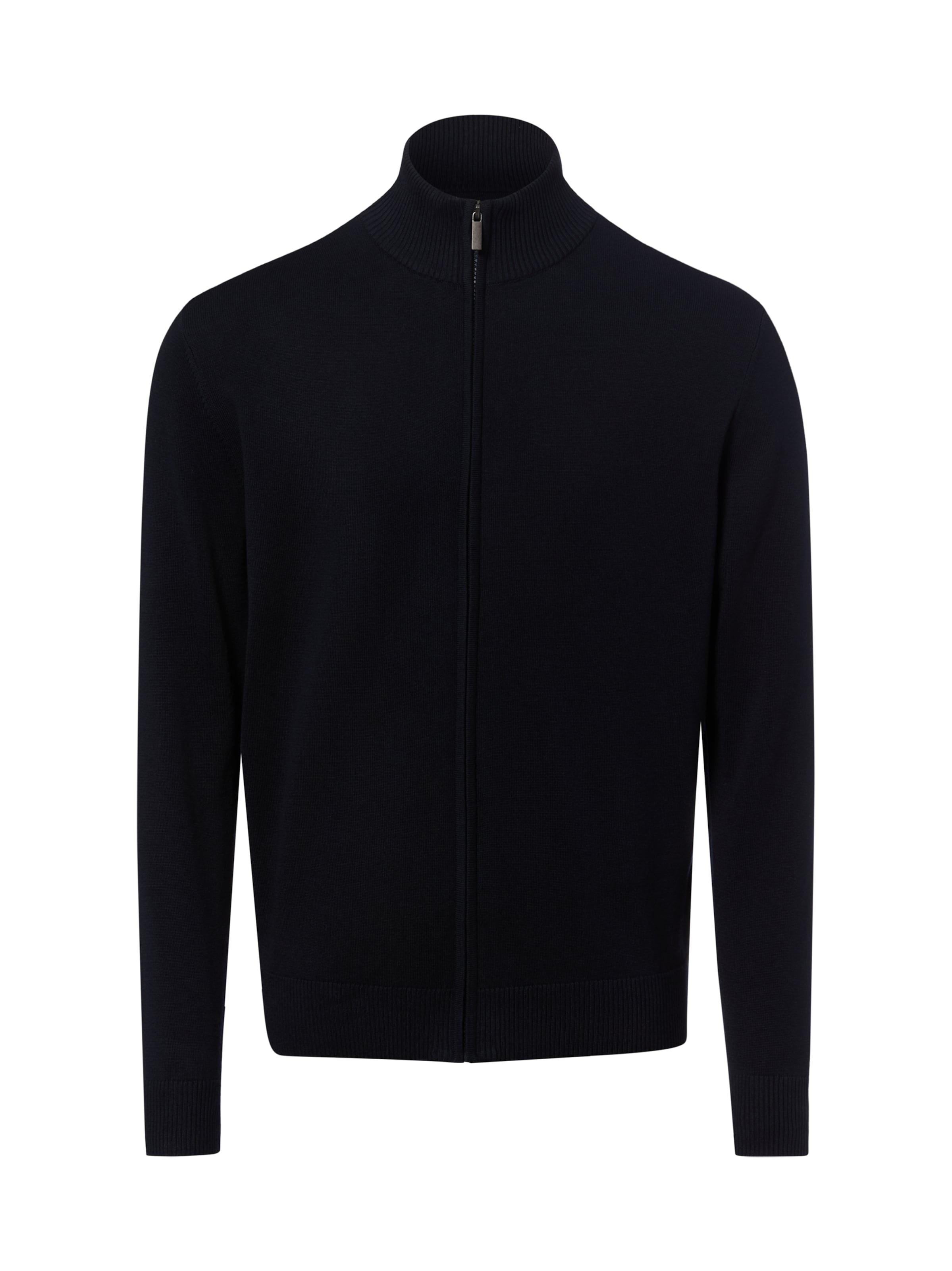 Nils Sundström Knit cardigan in Blue: front