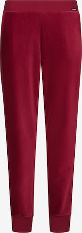 Pantalon de pyjama 'Every Night' Skiny en rouge : devant