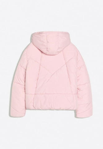 Bershka Zimní bunda – pink