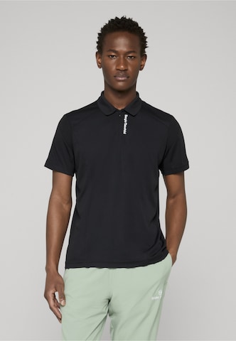 Maglietta 'Adriatico' di Sergio Tacchini in nero: frontale