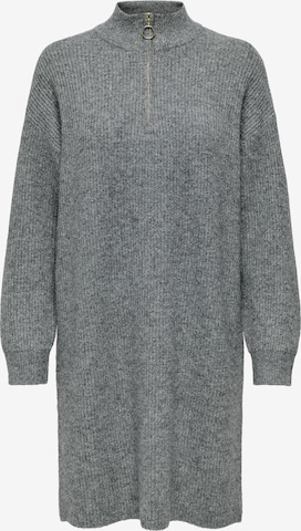 Robes en maille 'ONLTokyo' ONLY en gris : devant