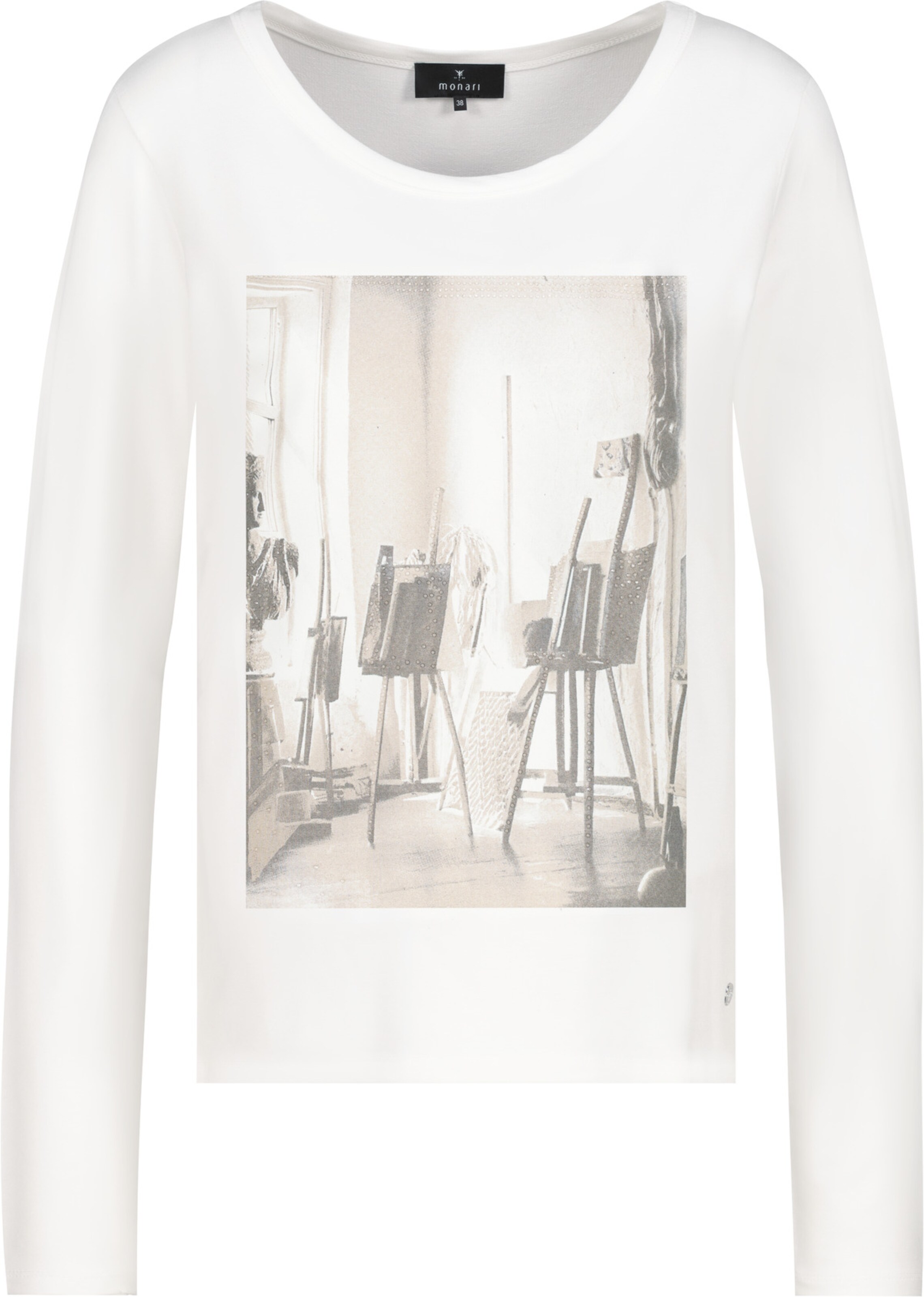 monari Shirt in White: front