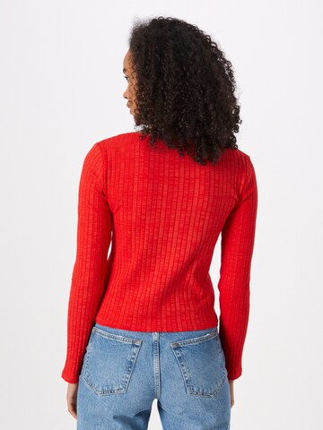 VILA Shirt 'KARA' in Red