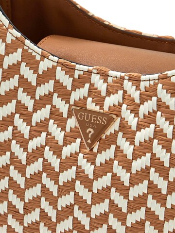 GUESS Schultertasche 'TESSI'‌‌‌ in Braun