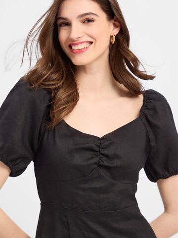 Marie Lund Kleid ' ' in Schwarz: Vorderseite