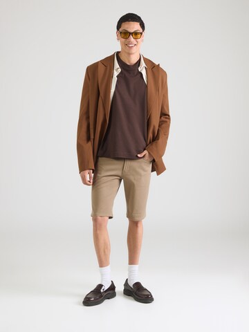 JACK & JONES regular Bukser 'JWHRICK' i beige