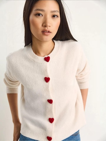 Bianco Lucci Strickjacken in Beige