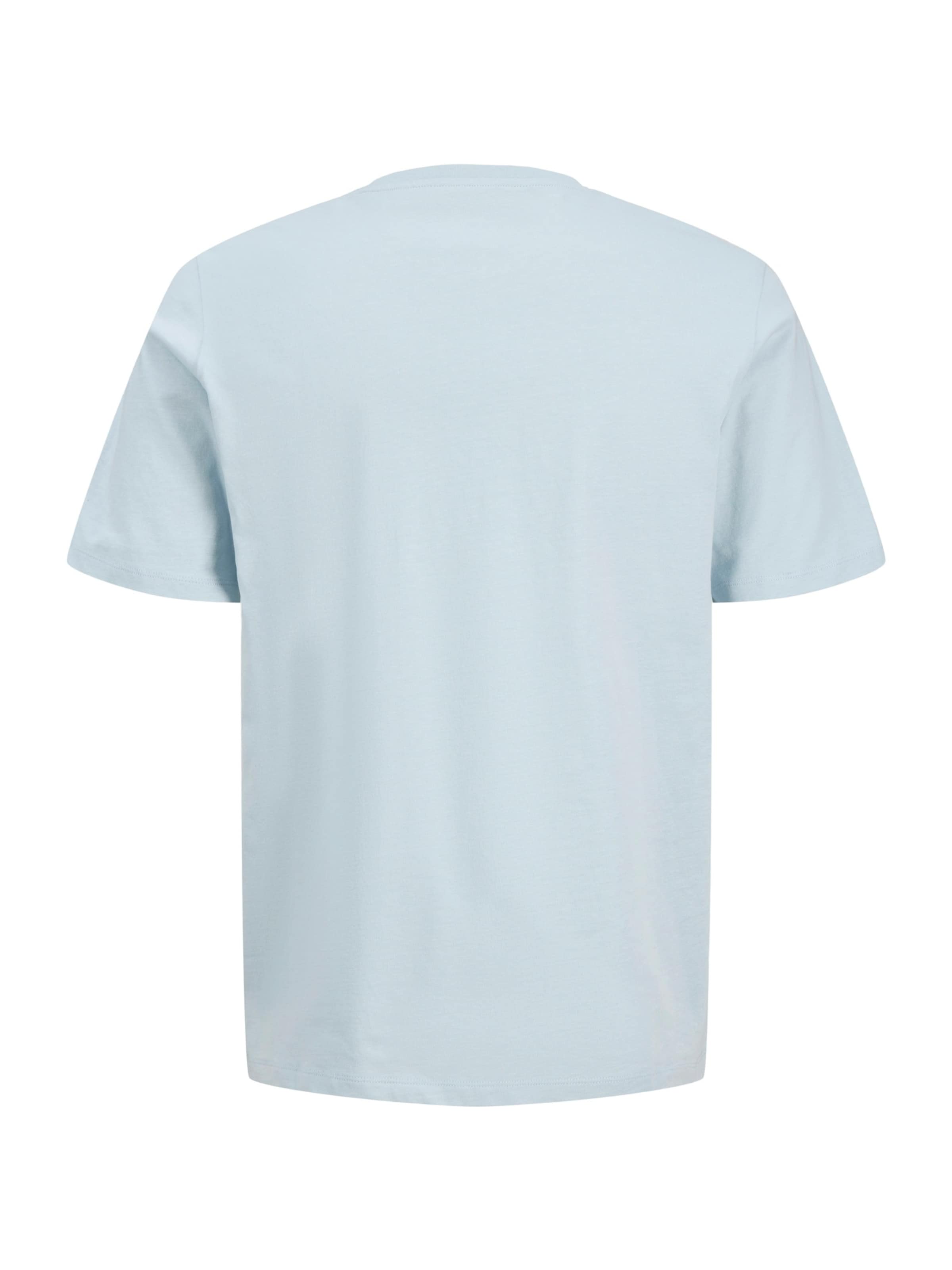 JACK & JONES T-Shirt 'JJHONOLULU' in Blau