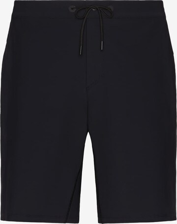 Boggi Milano Slim fit Workout Pants in Black: front