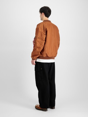 ALPHA INDUSTRIES Between-season jacket 'MA-1 CS' in Brown