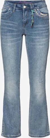 JOE BROWNS Bootcut Jeans in Blauw: voorkant