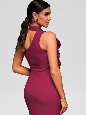 Ombre Evening dress in Red
