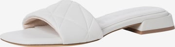 TAMARIS - Sapato aberto em branco: frente