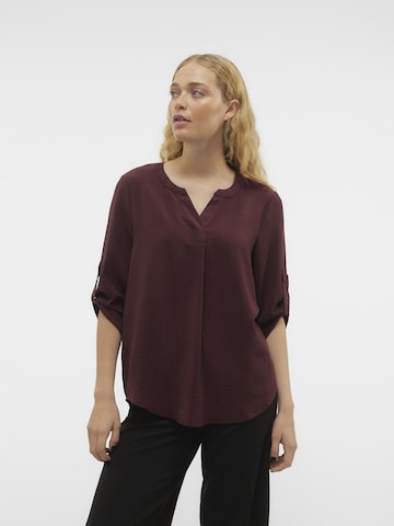 VERO MODA Blouse in Rood: voorkant