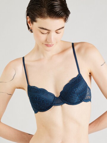 ETAM T-Shirt BH 'IDOLE - N*4 CLASSIQUE' in Blau: Vorderseite