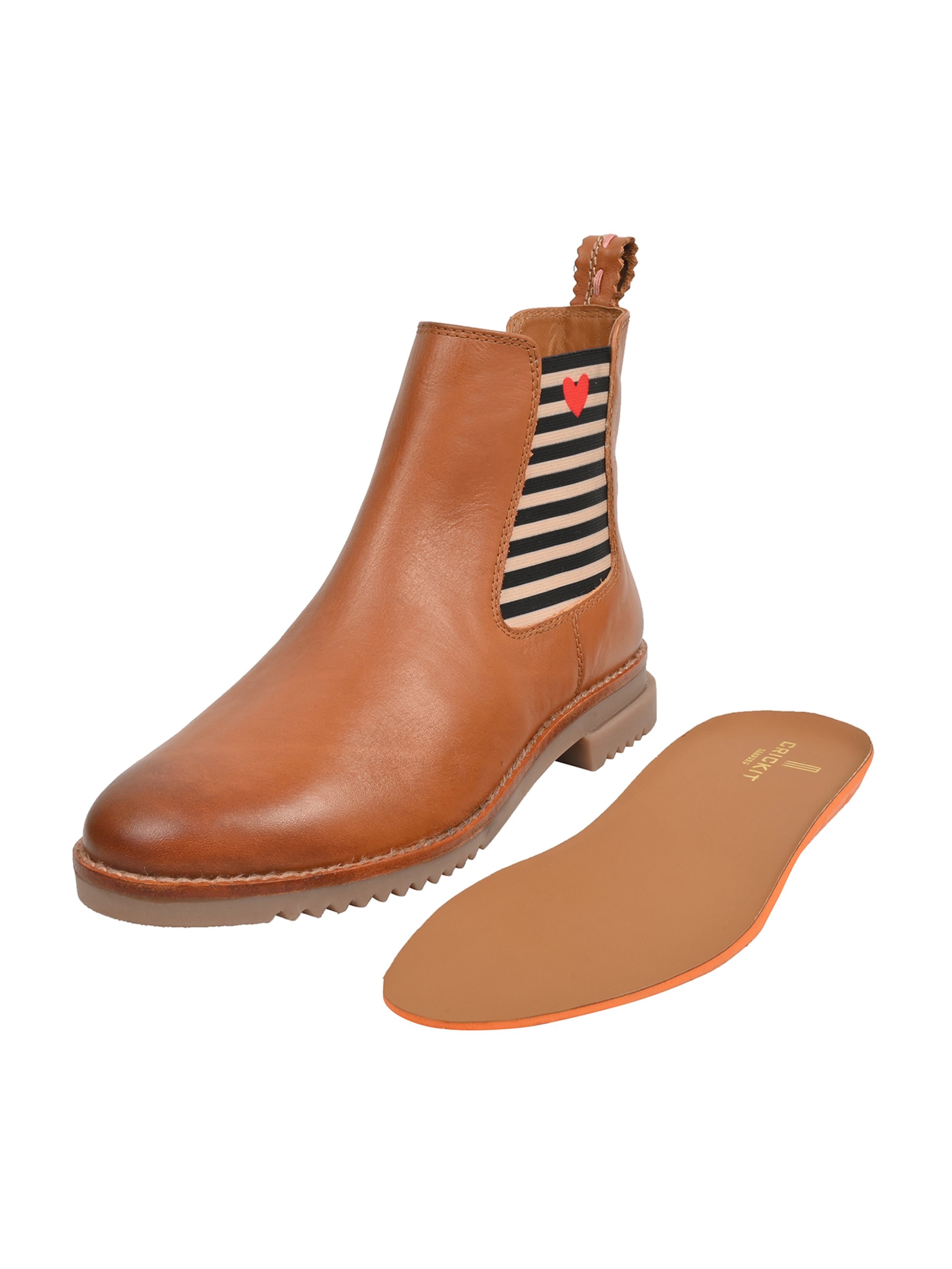 Crickit Chelsea Boots ' UNNA ' in Brown