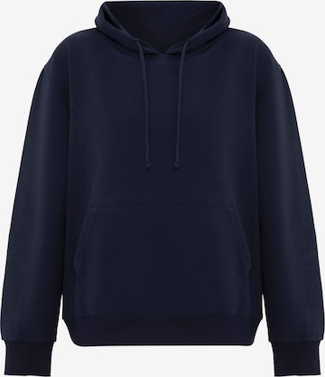 Sweat-shirt Jacey Quinn en bleu : devant