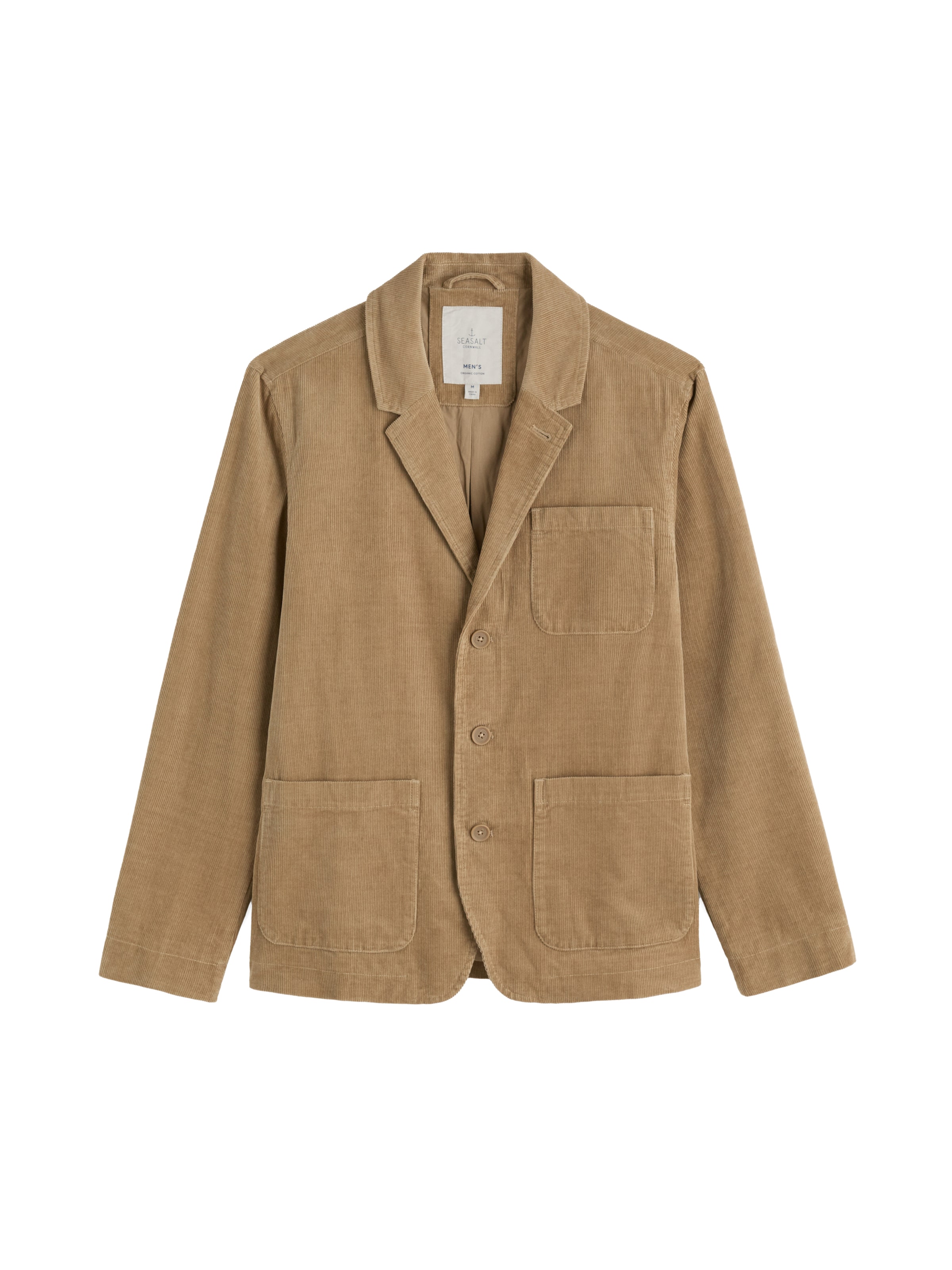 Regular fit Giacca da completo 'Plantsman' di Seasalt Cornwall in beige: frontale