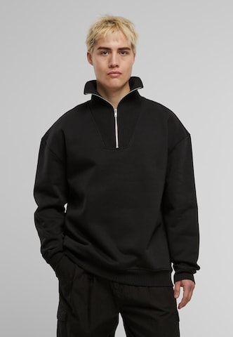 Urban Classics Sweatshirt in Schwarz: Vorderseite