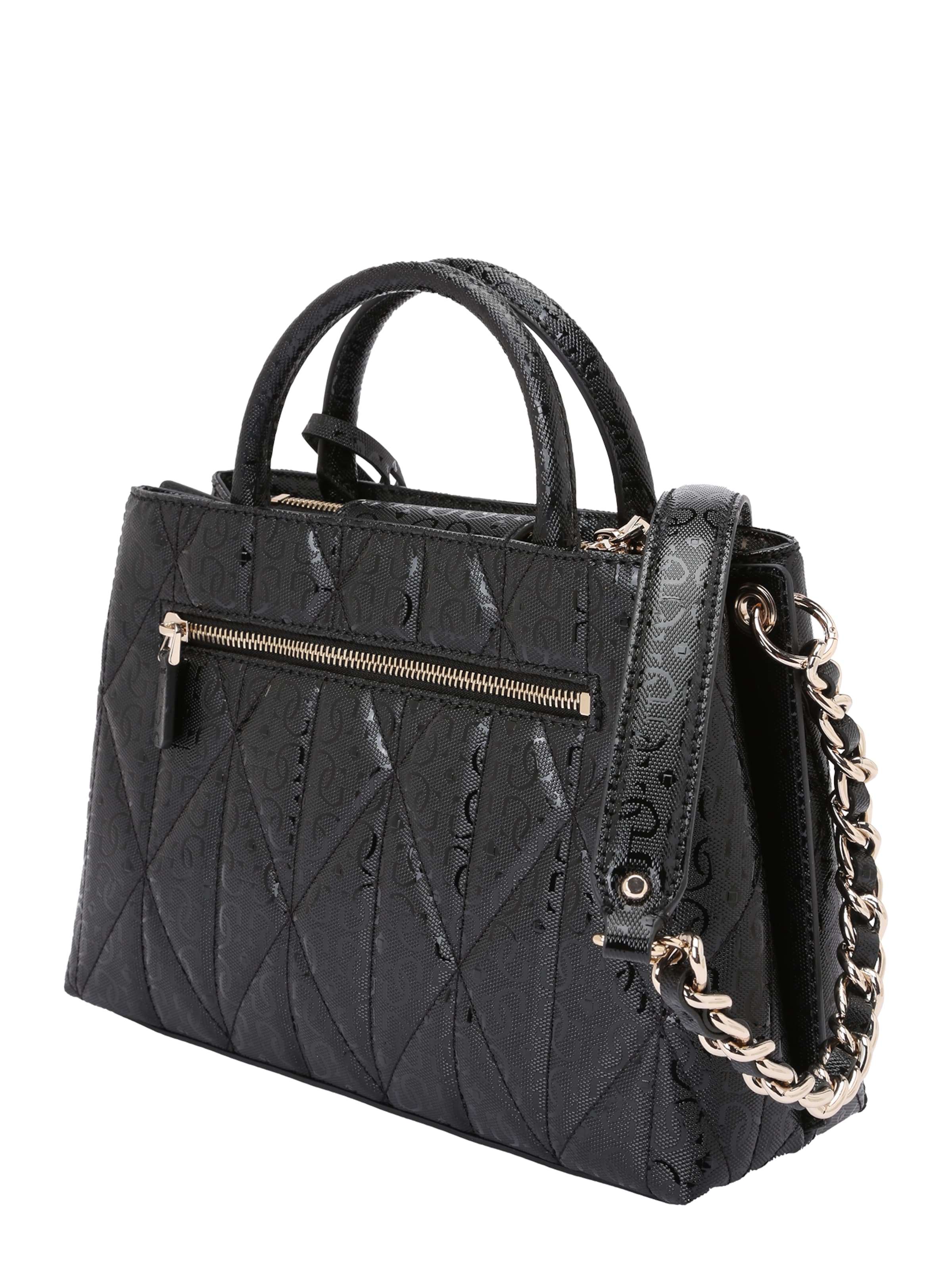 melns GUESS Rokassomiņa 'ALDINA GIRLFRIEND SATCHEL'