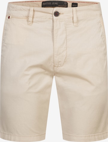 INDICODE JEANS Broek 'Hutchico' in Wit: voorkant