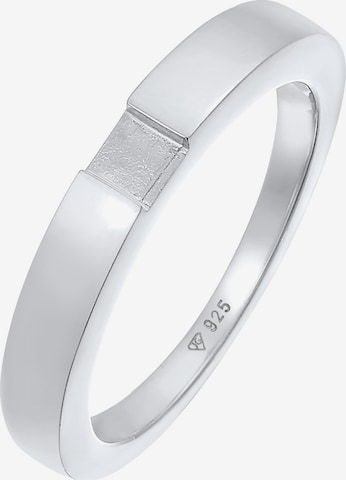 ELLI Ring in Silver: front