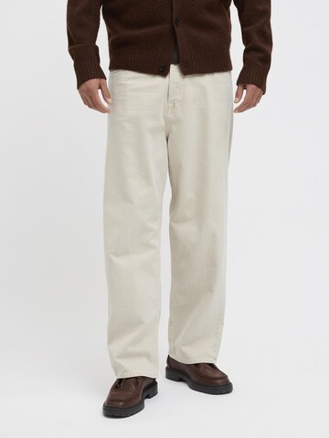 JACK & JONES Loosefit Jeans 'JJIron' i grå: forside
