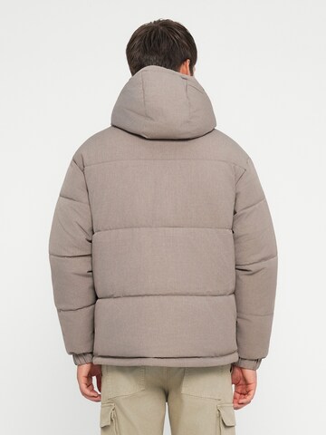 JACK & JONES Prehodna jakna | rjava barva