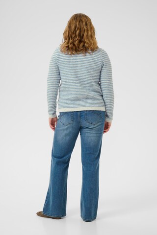 Cardigan 'KCElanna' KAFFE CURVE en gris