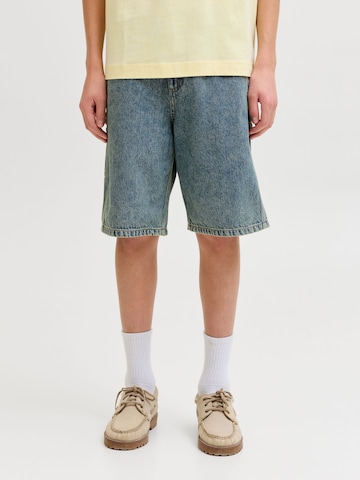 Jack & Jones Junior Loosefit Jeans 'JJIAlex' in Blau: Vorderseite