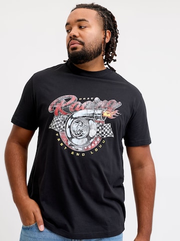Jack & Jones Plus Shirt in Zwart