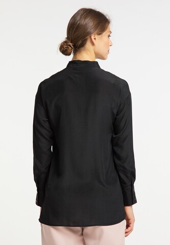 usha BLACK LABEL Blouse in Zwart