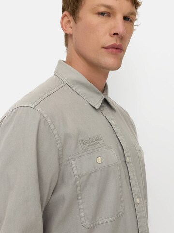 CAMEL ACTIVE Regular fit Button Up Shirt in Grey