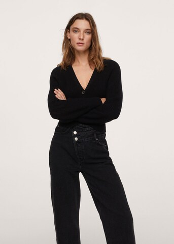 Wide Leg Jean 'Fiby' MANGO en noir