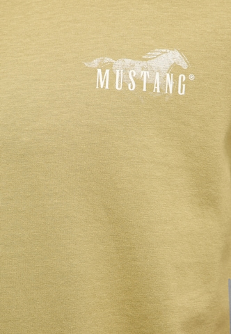 MUSTANG T-Shirt 'Austin' in Grün
