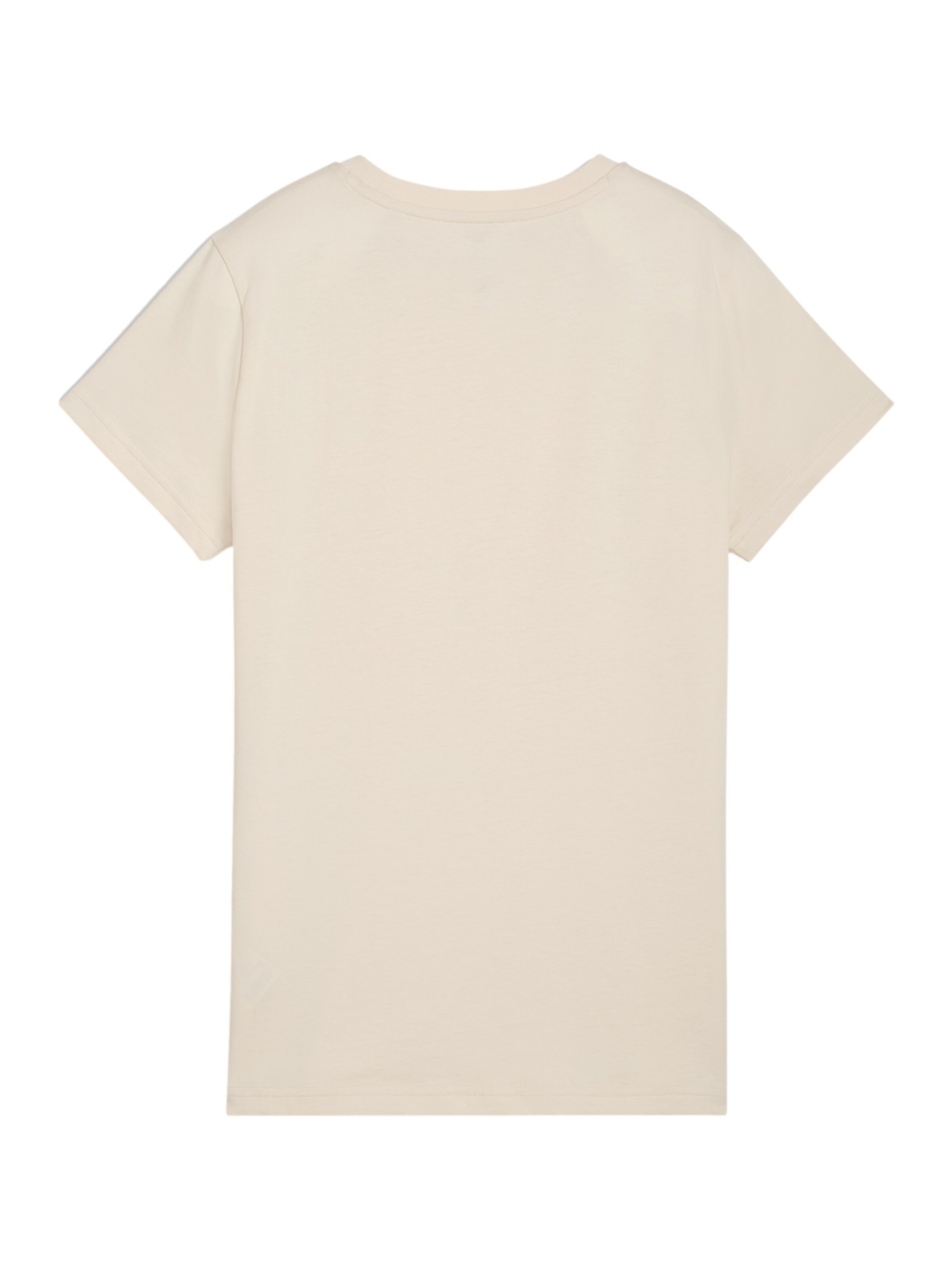 PUMA T-Shirt 'ESS SCRIPT' in Beige